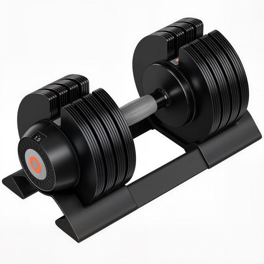 SPORTNOW Hantelset, Hanteln mit Ablagefach, rutschfest Griff, Kurzhantelset aus Kunststoff, verstellbar 6/11/16/20 kg Kurzhanteln, Dummbell Set für Zuhause, Fitnessstudio, Krafttraining   Aosom von SPORTNOW