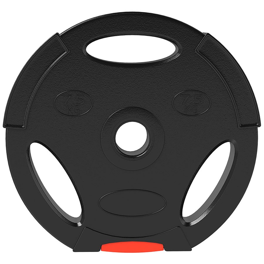 SPORTNOW 4er-Set Hantelgewichte, 2 x 5 kg/7,5kg Gewichte, Hantelscheiben-Set, Gewichtsscheiben für 2,5 cm Hantelstange, Ø 30 mm Bohrung, Schwarz   Aosom von SPORTNOW