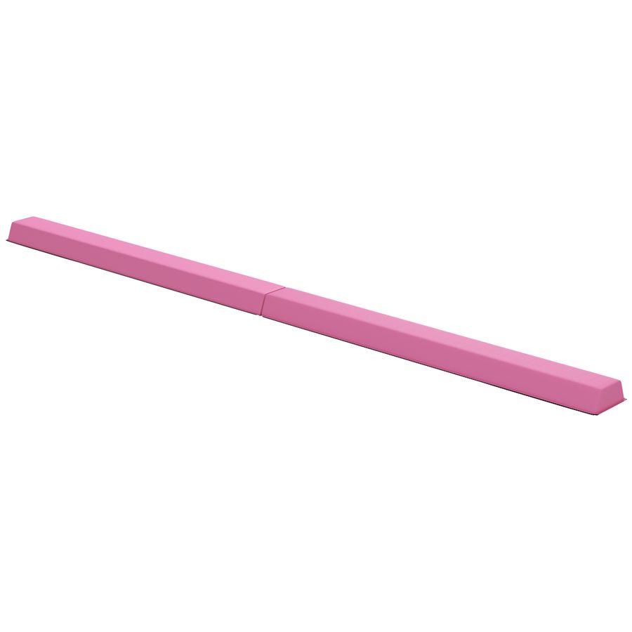 SPORTNOW 236 cm Klappbarer Schwebebalken, tragbar Turnbalken, rutschfest Balance Beam, Turn- und Balancierbalken bis 80 kg, für Kinder ab 3 Jahre, Indoor & Outdoor, Hellrot   Aosom von SPORTNOW