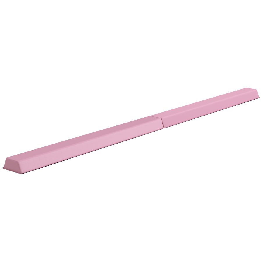 SPORTNOW 236 cm Klappbarer Schwebebalken, tragbar Turnbalken, rutschfest Balance Beam, Turn- und Balancierbalken bis 80 kg, für Kinder ab 3 Jahre, Indoor & Outdoor, Rosa   Aosom von SPORTNOW