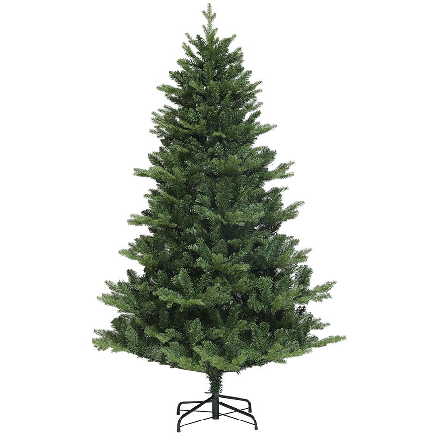 HOMCOM Künstlicher Weihnachtsbaum, 180 cm Christbaum mit 818 Spitzen, Schnellaufbau Klappsystem, Stahlständer, für Weihnachten Deko, Indoor, Grün   Aosom von HOMCOM