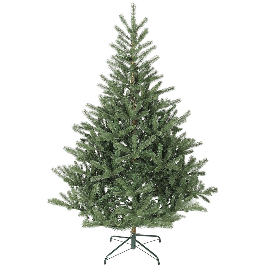 HOMCOM Weihnachtsbaum künstlich 180cm Christbaum mit dichten Zweigen Tannenbaum mit Schnellaufbau Klappsystem und klappbarem Metallständer Grün   Aosom von HOMCOM