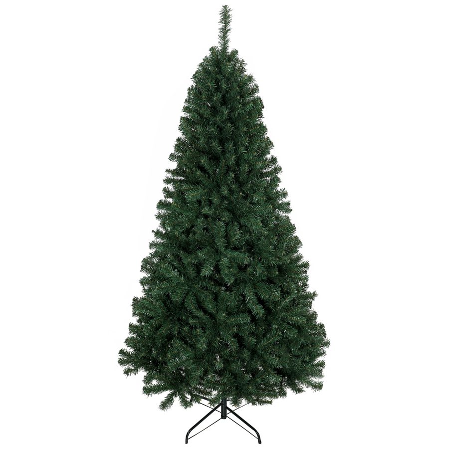HOMCOM Künstlicher Weihnachtsbaum Ø98x195 cm, Fichte mit 1000 formbaren Zweigen, klappbarer Standfuß, einfach aufzubauen, Dekoration für Zuhause, Büro, Feier   Aosom von HOMCOM