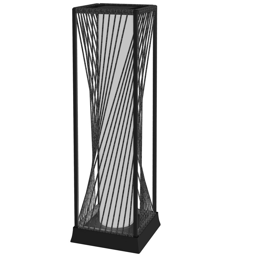 Outsunny Solar Stehlampe Rattan mit Lichtsensor 25 LEDs Solarlampen im Boho-Stil IP44 Wasserdichte Solarleuchte Solarlampe Outdoor Lampe Akku Solarlaterne für Garten Balkon Außen Rasen Hof   Aosom von Outsunny