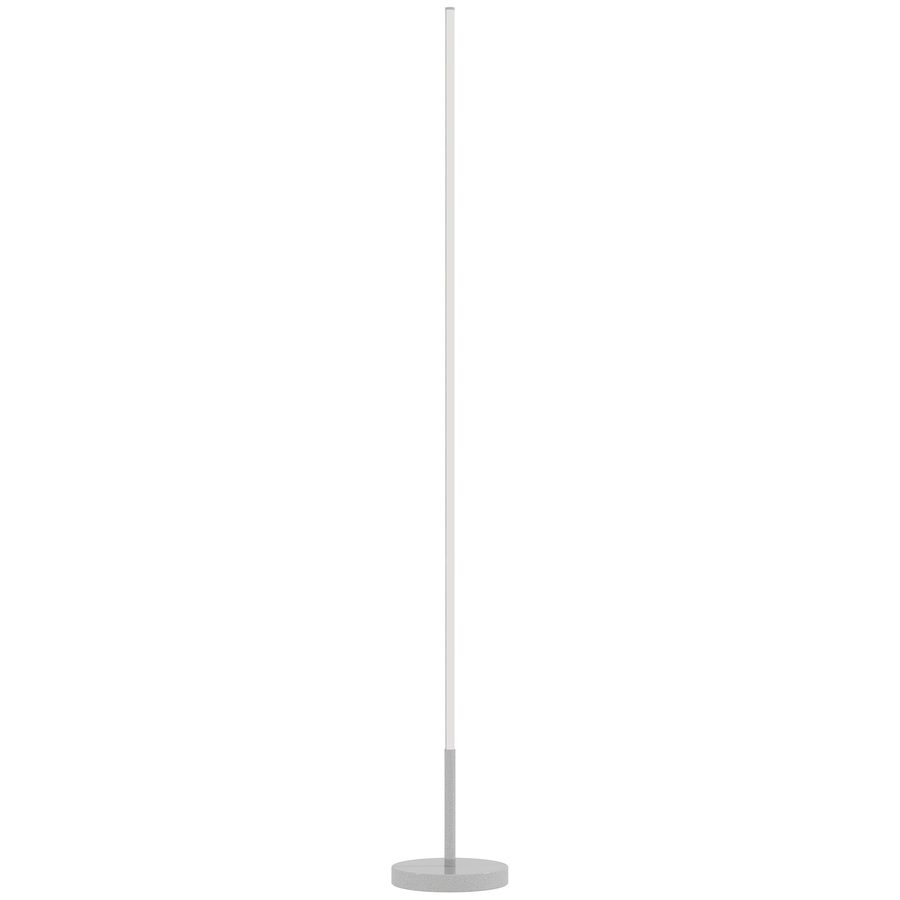 HOMCOM LED Stehlampe Wohnzimmer mit einstellbarer Farbtemperatur Stehleuchte mit Fußschalter, Fernbedienung, Standleuchte für Schlafzimmer, Büro, 20 x 20 x 150 cm   Aosom von HOMCOM