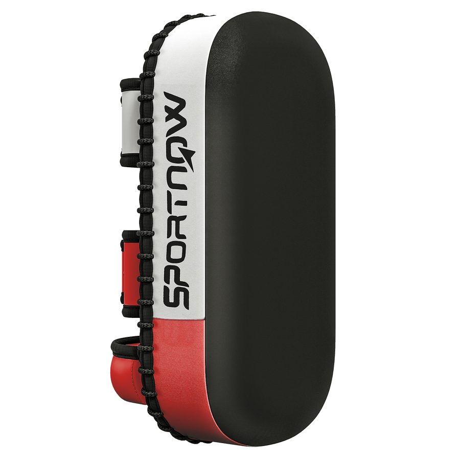 SPORTNOW Kickboxen Trainerpratzen Muay Thai Boxpratzen Kunstlederbezug, ideal für Training & Fitness   Aosom.de von SPORTNOW