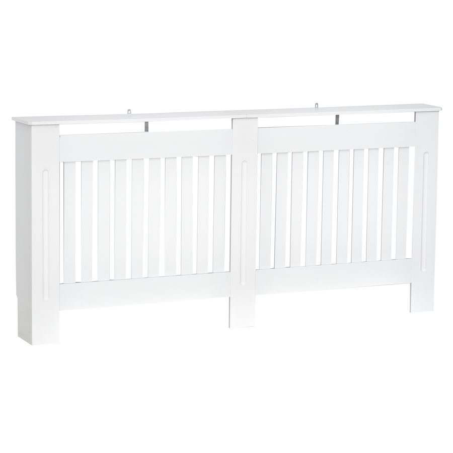 HOMCOM Heizkörperverkleidung Heizkörperabdeckung Heizungsverkleidung Heizkörper Radiator Cover Abdeckung (Modell2/172x19x81 cm)   Aosom von HOMCOM