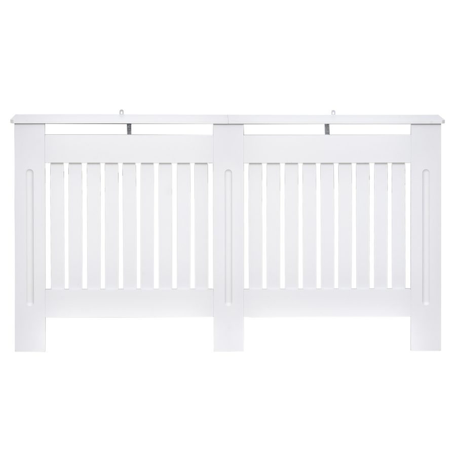 HOMCOM Heizkörperverkleidung Heizkörperabdeckung 152x19x81 cm, stilvolle Heizungsverkleidung für Radiatoren, dekorativ & funktional   Aosom.de von HOMCOM