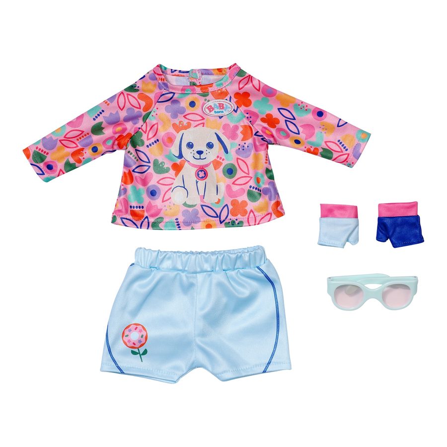 Zapf Creation Baby Born Puppen Outfit Fahrrad 43cm von Zapf Creation