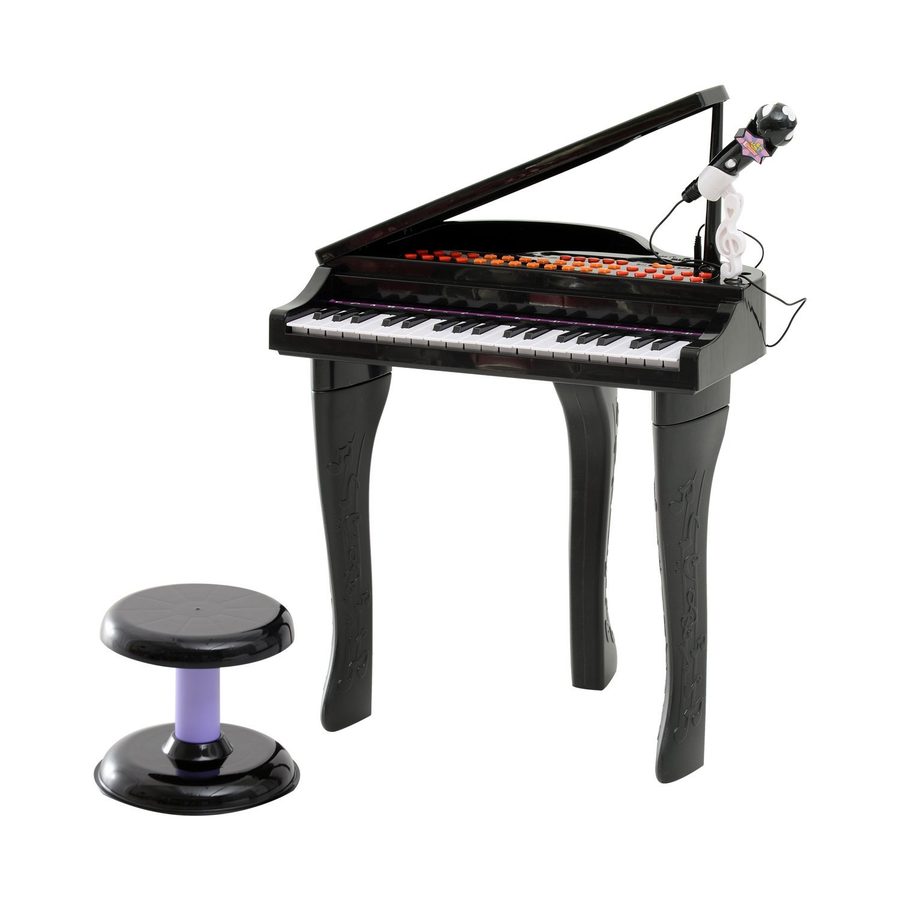 HOMCOM Hocker für Kinder Musikinstrument Schwarz, stabil und vielseitig einsetzbar für Spiel und Spaß   Aosom.de von HOMCOM
