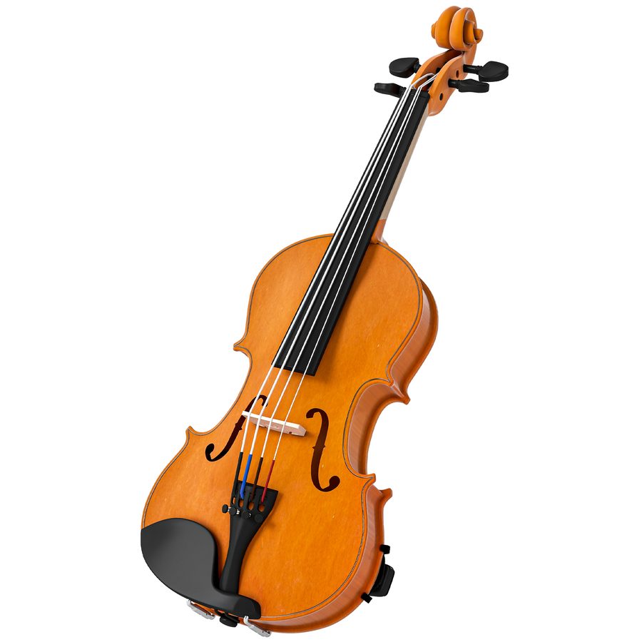 HOMCOM Violine 4/4, Holz-Set für Erwachsene und Anfänger, mit leichtem, tragbarem Etui, Bogen, Kolophonium, Steg und Schulterstütze, braun   Aosom von HOMCOM