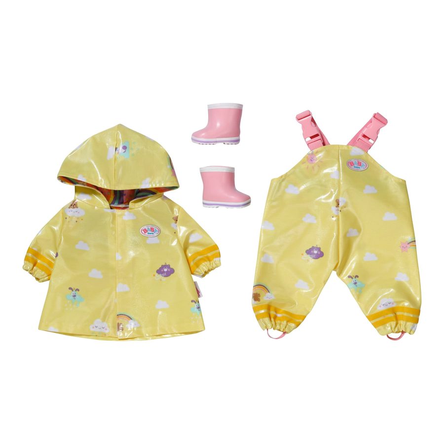 Zapf Creation Baby Born Puppen Outfit Regen 43cm von Zapf Creation