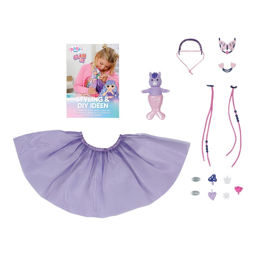 Zapf Creation Baby Born Puppe Meerjungfrau Glam Up Aura von Zapf Creation