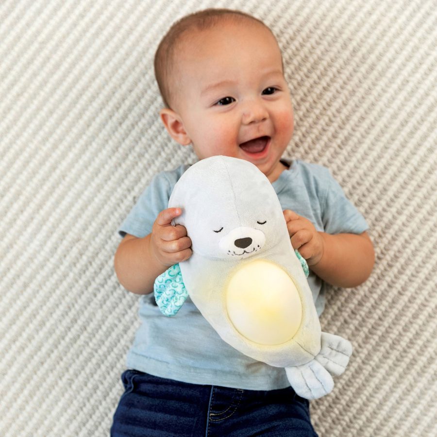 Infantino Kuscheltier Robbe mit Sounds & Lights von Infantino