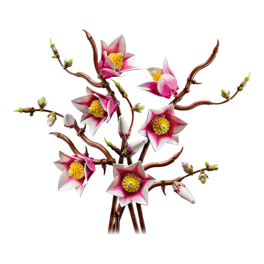 LEGO® Magnolienzweige (11510), LEGO Botanicals Konstruktionsspielsteine, (435 St)