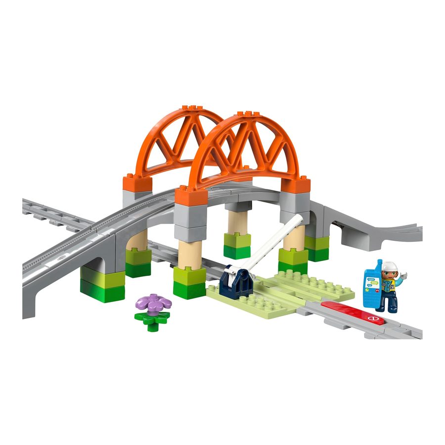 Lego® Duplo® 10426 Eisenbahnbrücke und Schienen Erweiterungsset von Lego