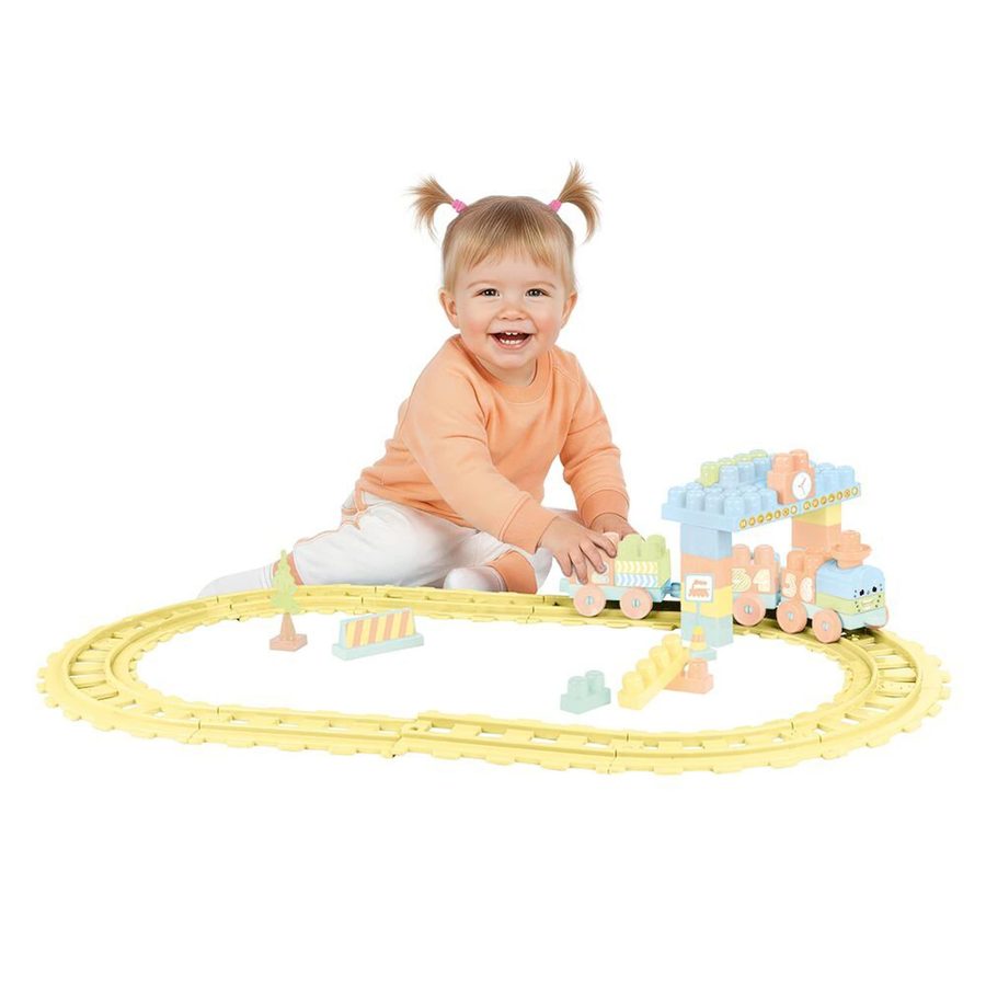 Dolu Zug-Bausteine Set 58 tlg. von Dolu