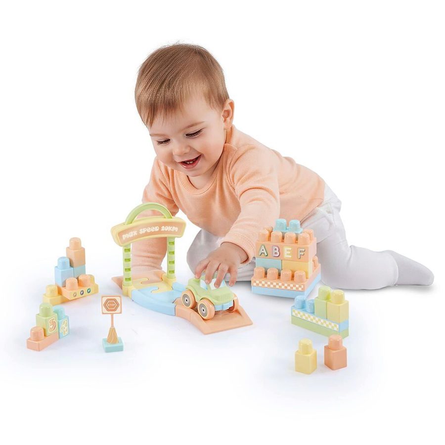 Dolu Bausteine Set Toddler Play Set 30 tlg. von Dolu