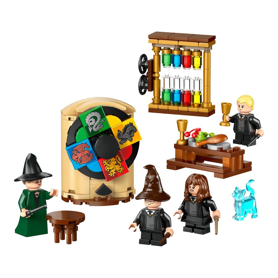 LEGO® Schloss Hogwarts: Auswahlzeremonie mit dem Sprechenden Hut (76460) Konstruktionsspielsteine, (124 St), LEGO Harry Potter™, Made in Europe