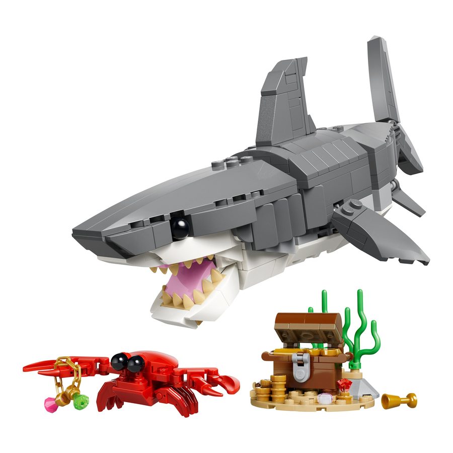 Lego® Creator 31381 Wilder Hai mit Schatztruhe von Lego