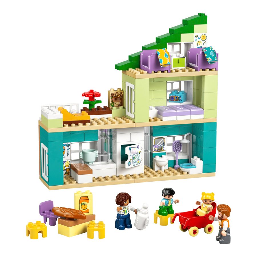 Lego® Duplo® 10470 Modernes Familienhaus mit Figuren - 3-in-1-Set von Lego