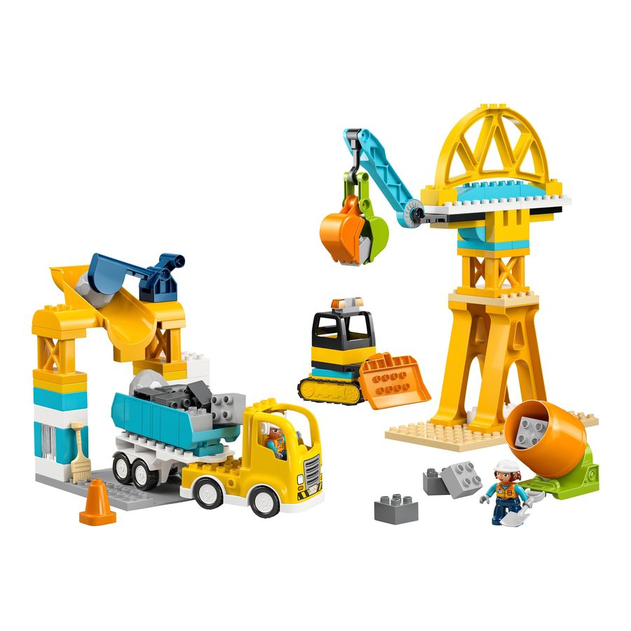 Lego® Duplo® 10476 Baustelle mit Baufahrzeugen - 3-in-1-Set von Lego