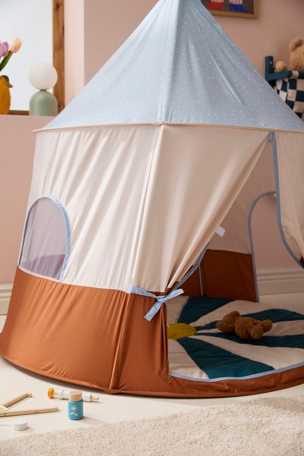 Kids Concept Spielzelt Zirkus blau von Kids Concept