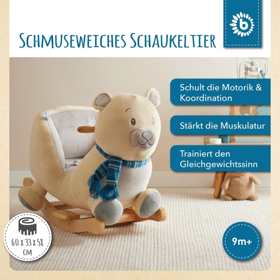 Bieco Schaukeltier Eisbär Lars von Bieco
