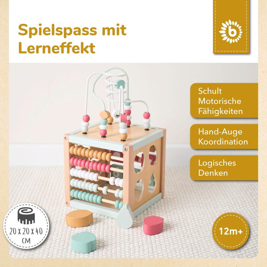 Bieco Motorikwürfel Berry - ab 12 Monate von Bieco