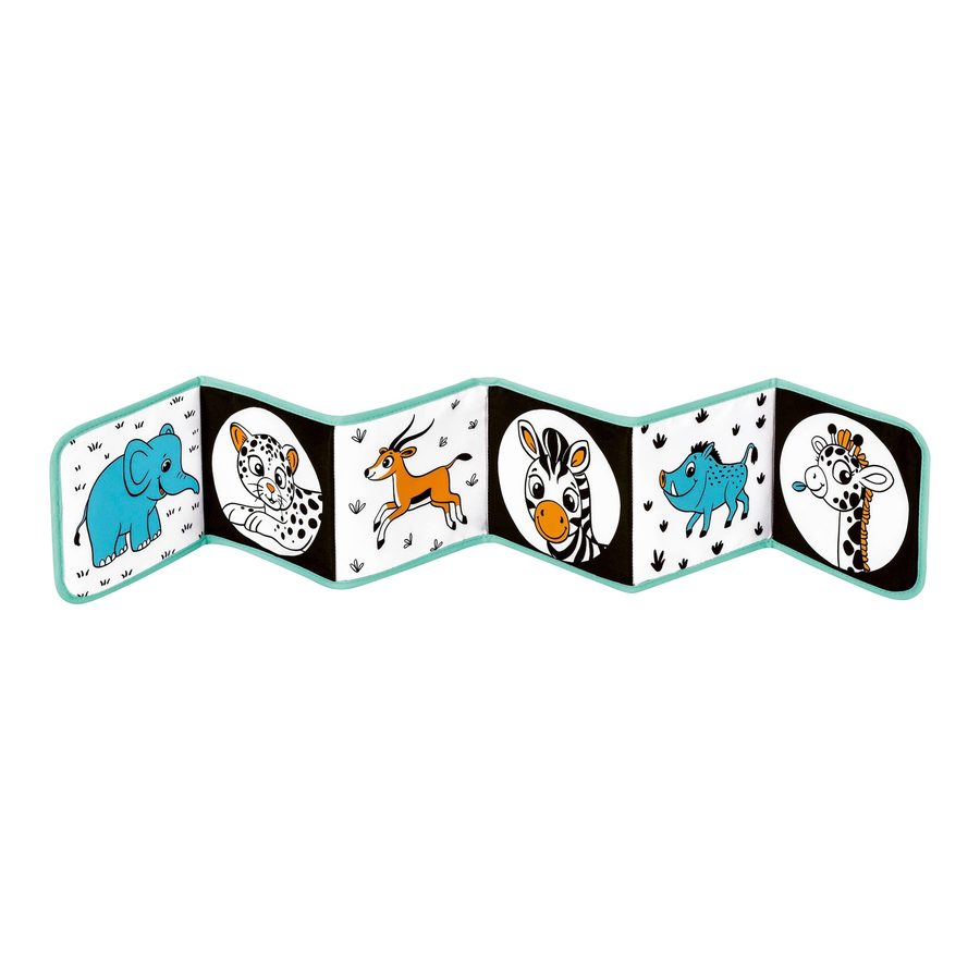 Ravensburger Play+ Mein allererstes Stoffbuch (für die Bauchlage): Wilde Tiere von Ravensburger