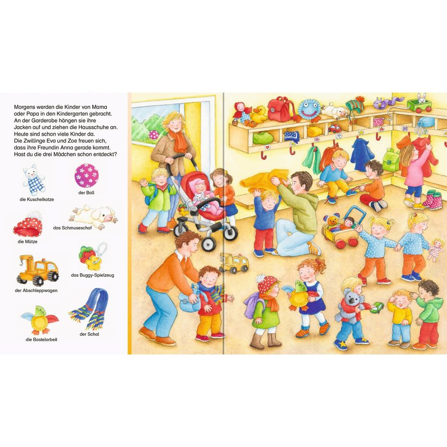 Ravensburger Pappbilderbücher Pappbilderbuch Sachen suchen - Im Kindergarten von Ravensburger