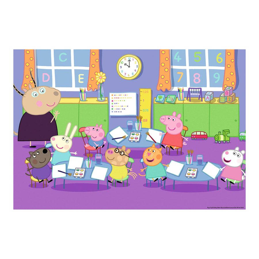 Ravensburger Peppa Pig Puzzle - Peppa in der Schule von Ravensburger