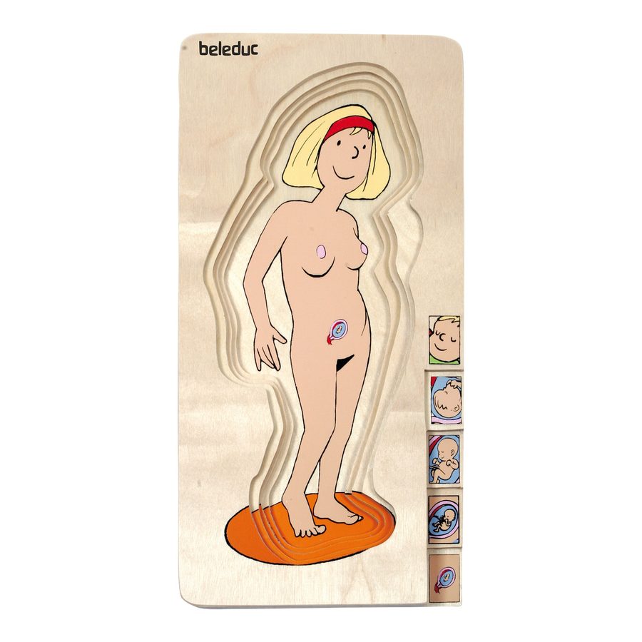Beleduc Lagen-Puzzle Mutter von Beleduc