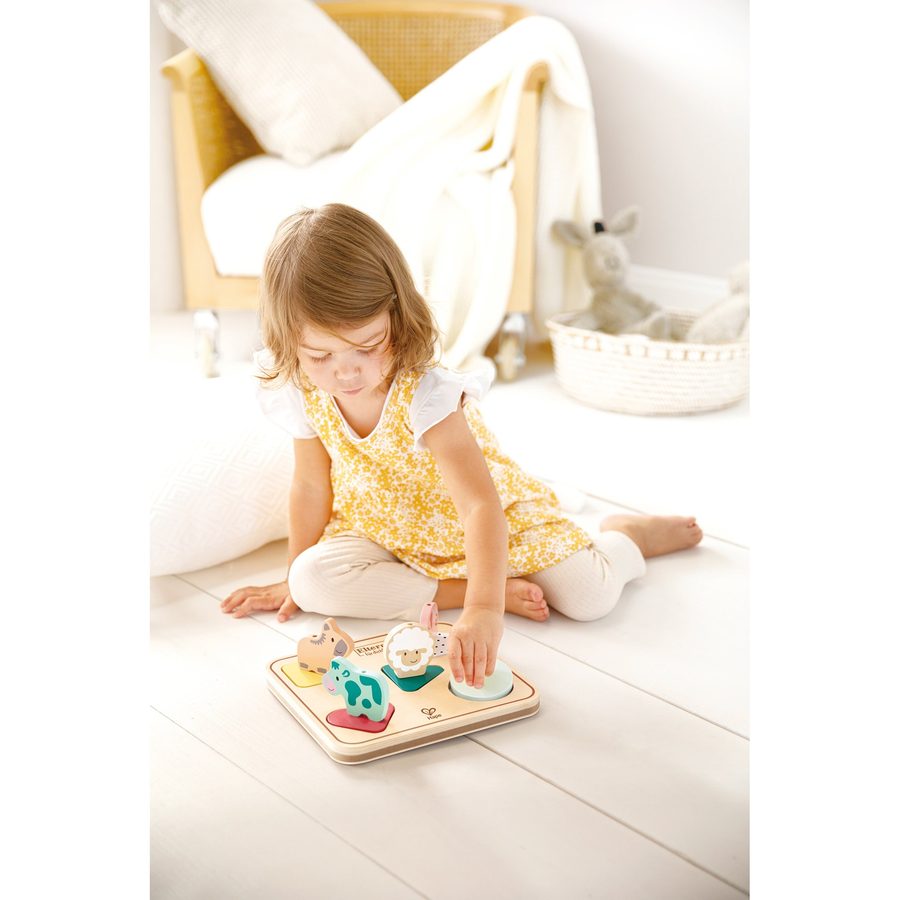 Hape Puzzle Tiergeräusche Tom von Hape