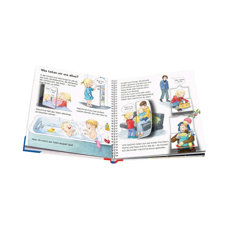 Ravensburger Wiesoweshalbwarum Sachbuch Helfen, teilen, sich vertragen von Ravensburger