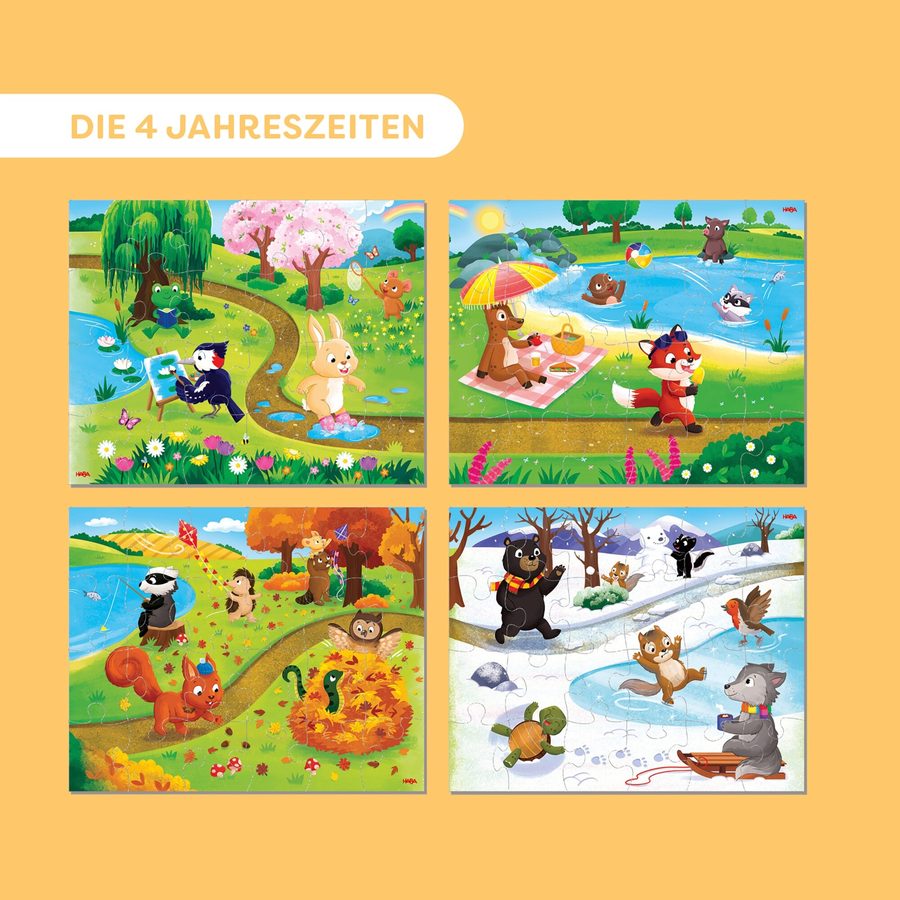 Haba Puzzle Jahreszeiten von HABA