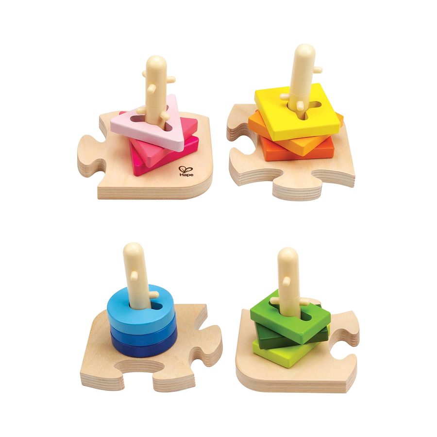 Hape Steckspiel Kreatives Steckpuzzle von Hape
