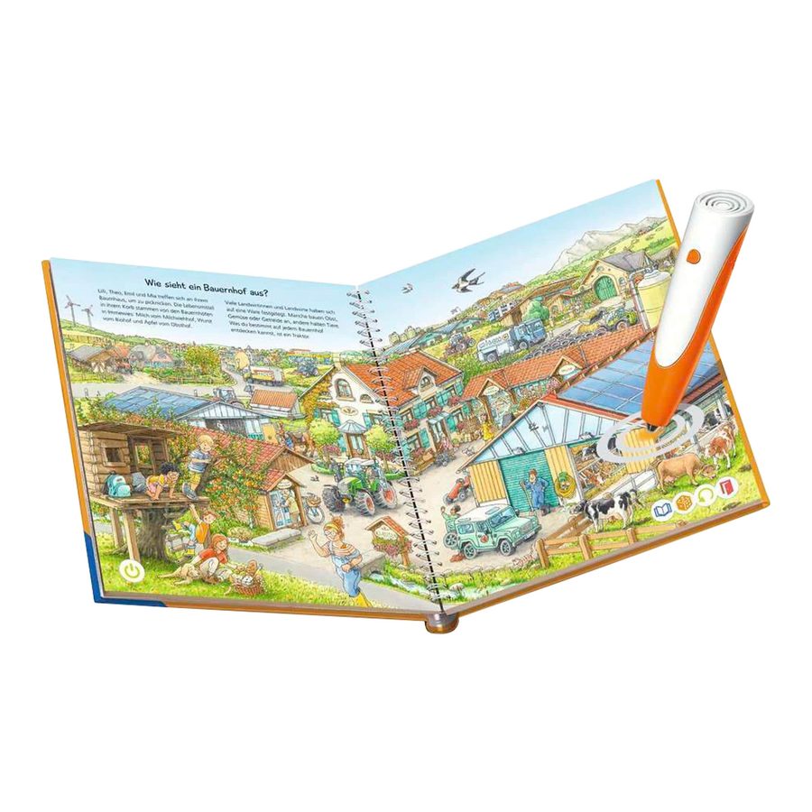 Ravensburger Tiptoi Starter-Set Stift & Buch - Auf dem Bauernhof von Ravensburger