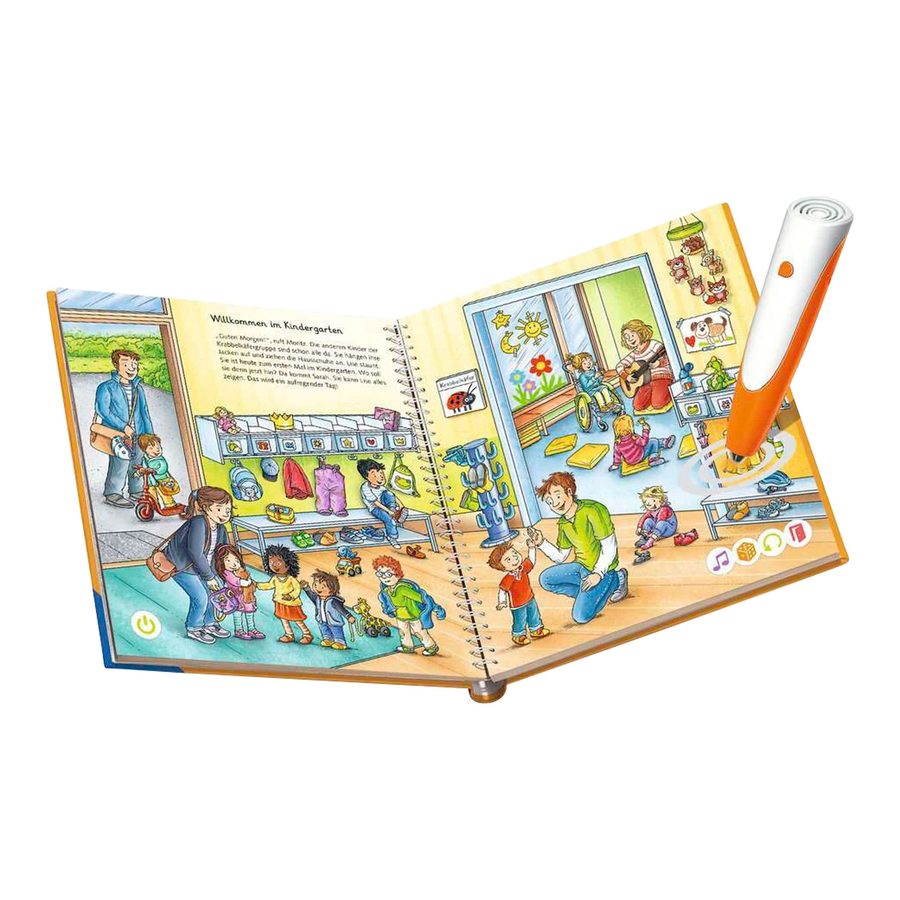 Ravensburger Tiptoi Starter-Set Stift & Buch - Kindergarten von Ravensburger