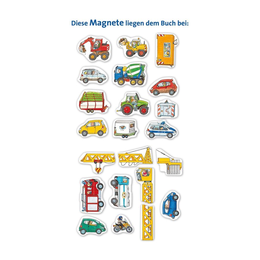 Ravensburger Mein großes Magnetbuch - Wer fährt wohin? von Ravensburger