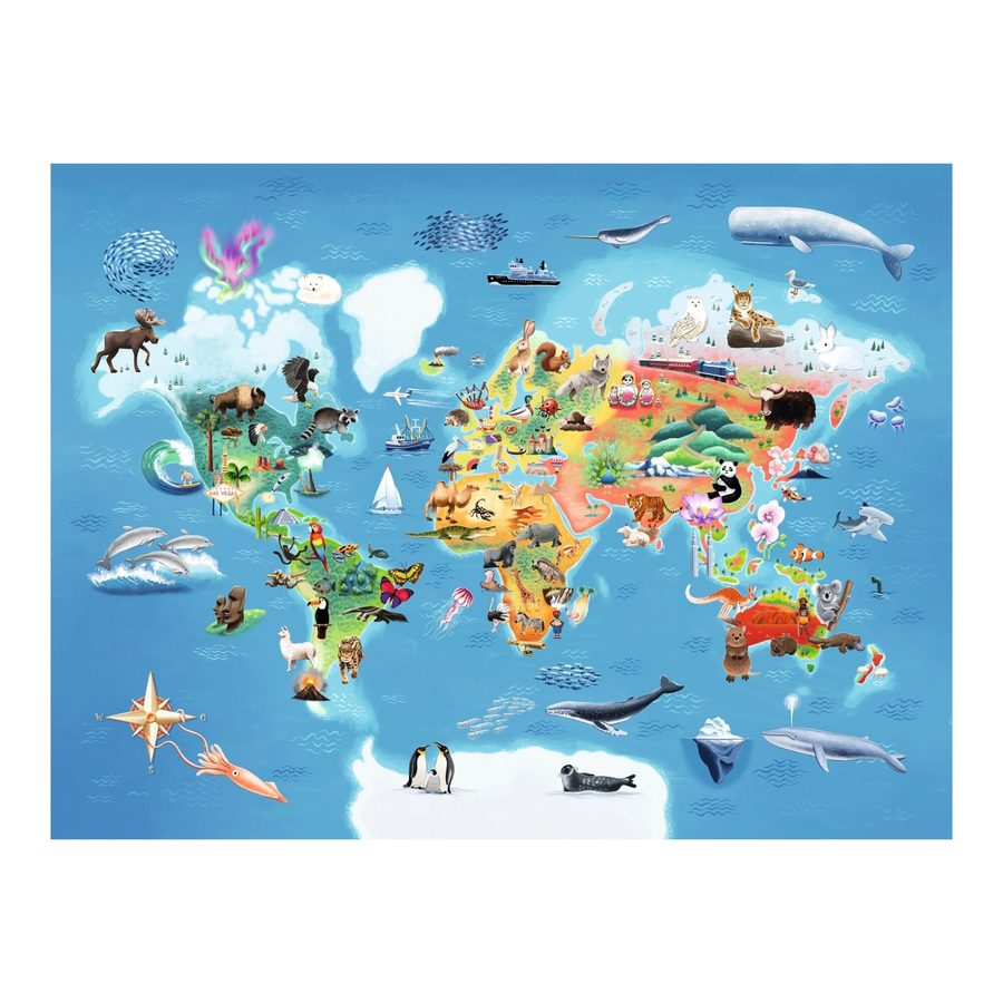 Haba Puzzle Weltkarte von HABA