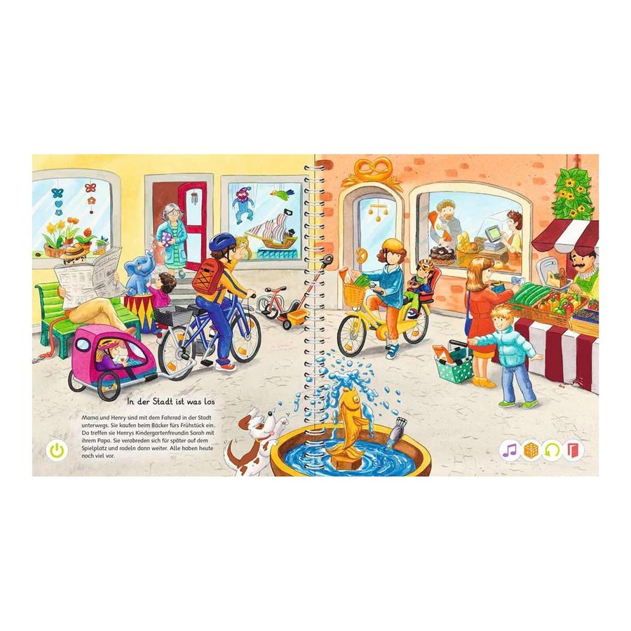 Ravensburger Tiptoi Mein Wörter-Bilderbuch - Unterwegs von Ravensburger
