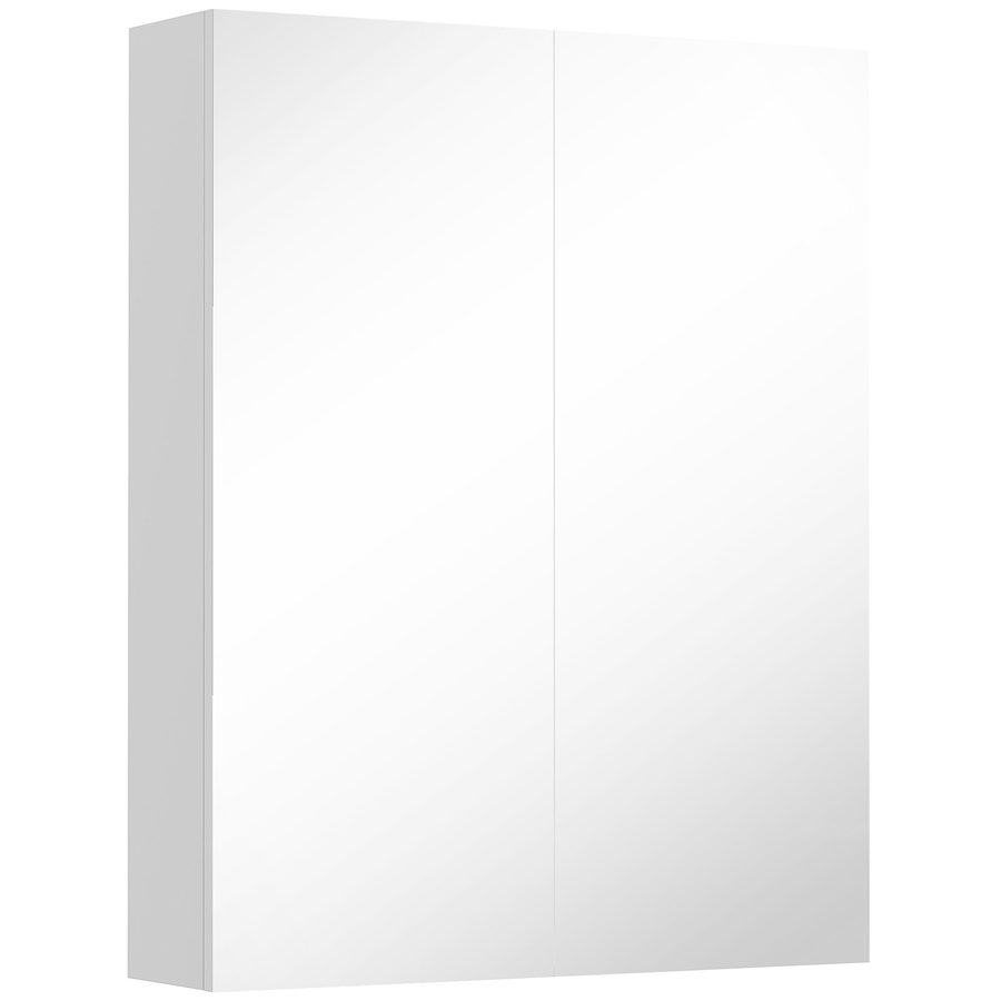 HOMCOM Bademöbel Spiegelschrank Badeschrank Hängeschrank Badezimmer Spiegel Schrank (75 x 60 x 15 cm)   Aosom von HOMCOM