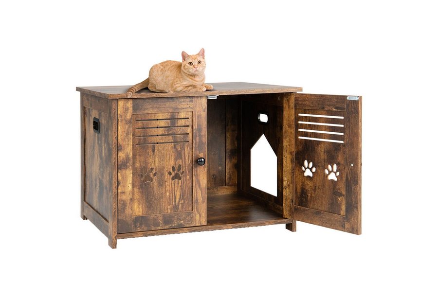 Costway Katzenschrank Katzentoilette von COSTWAY