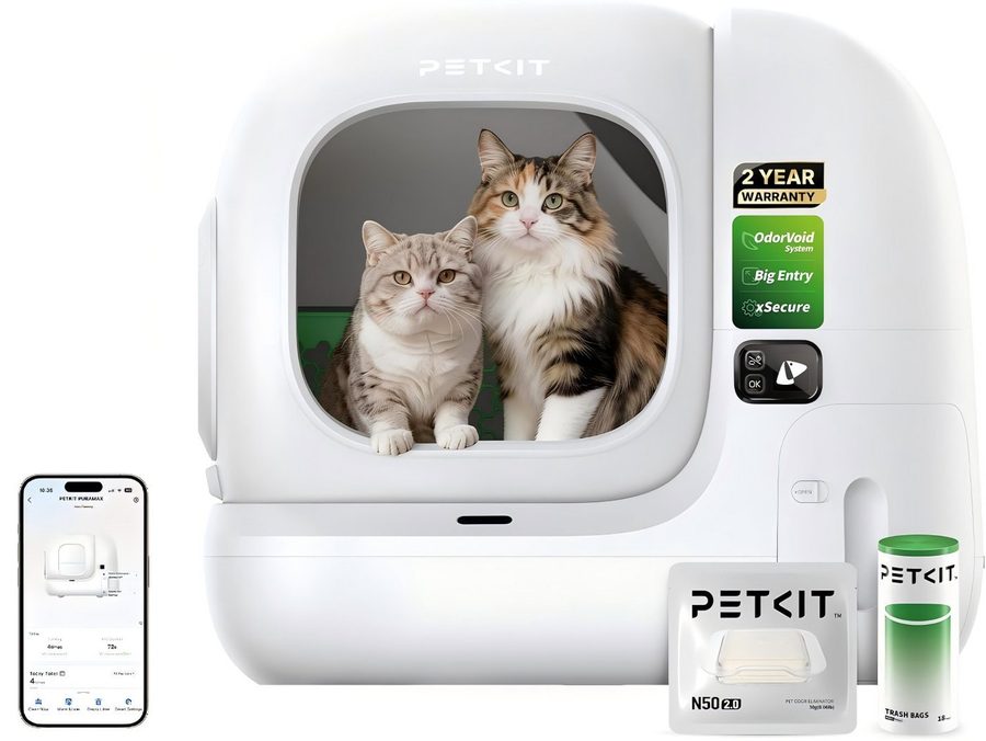 PETKIT Katzentoilette PETKIT Purobot Max 3 Basic Selbstreinigende Katzentoilette von PETKIT