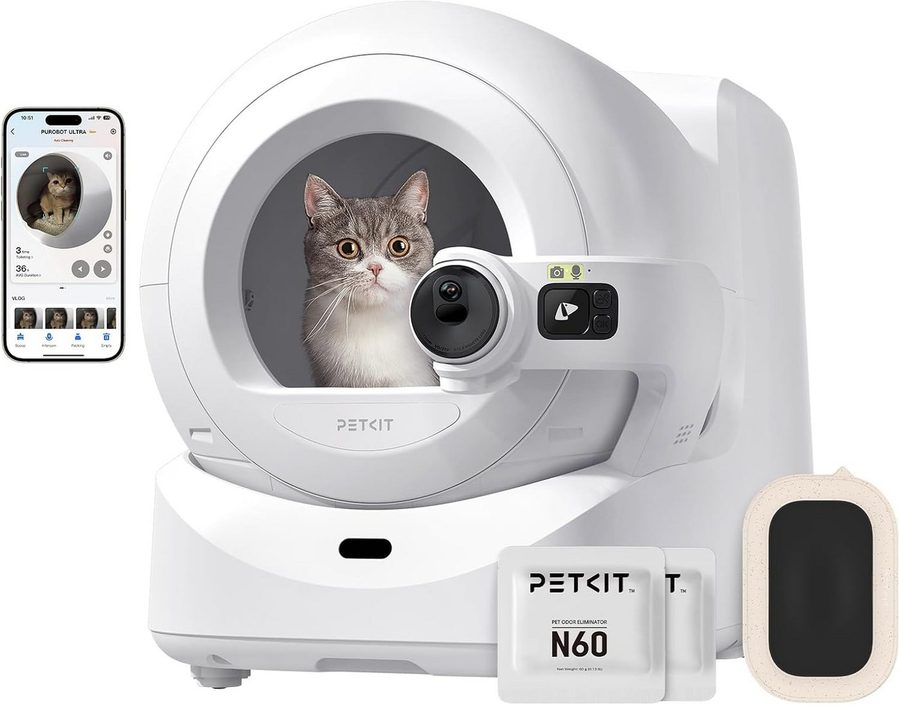 PETKIT Katzentoilette PETKIT Purobot Ultra Selbstreinigende Katzentoilette, vollautomatische Katzentoilette von PETKIT