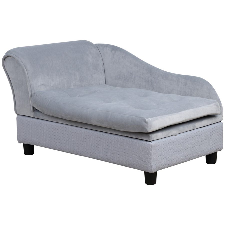 PawHut Haustiersofa Hundebett Hundematte Hundesofa mit Lagerraum Matte von PawHut