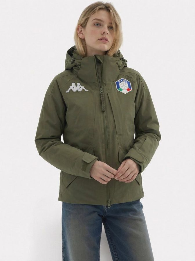 Kappa Skijacke 6cento 612 FISI mit Kinnschutz