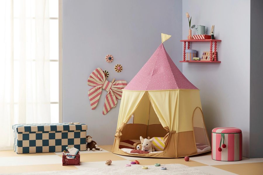 Kids Concept Spielzelt Zirkus rosa von Kids Concept