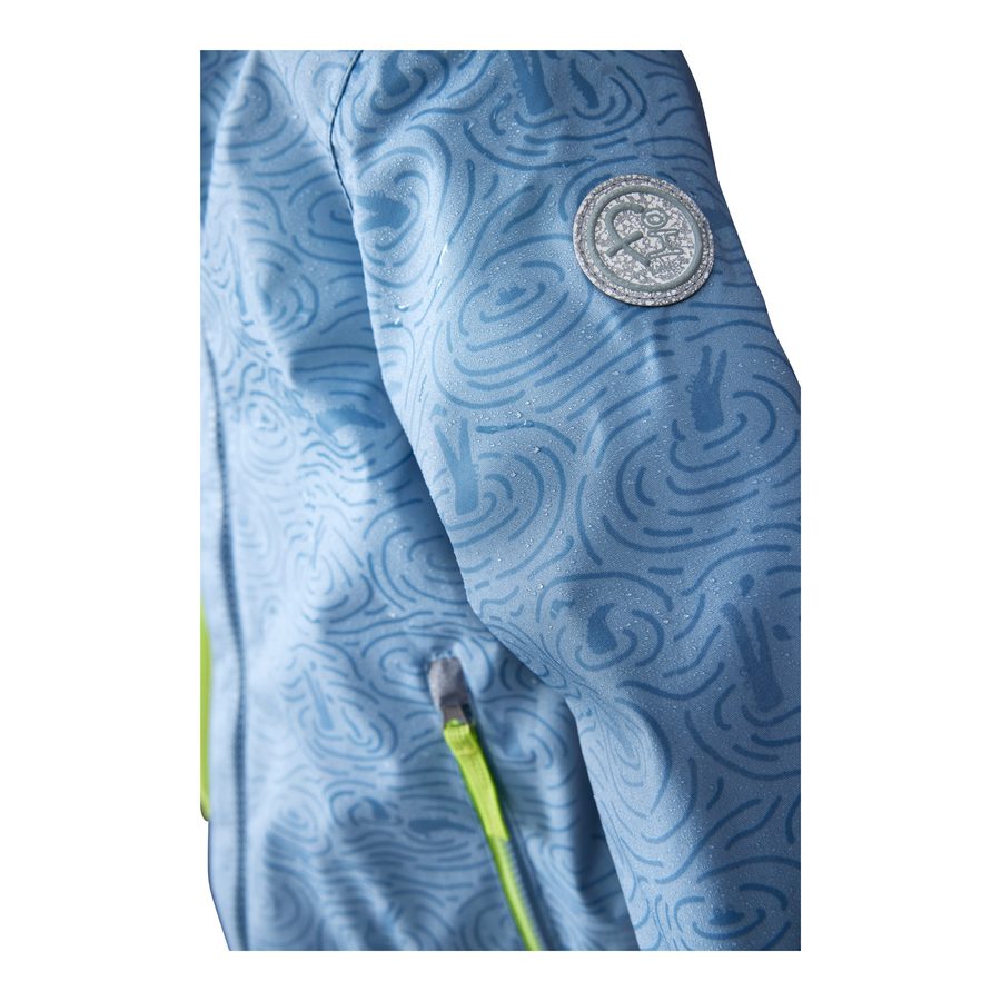 Killtec Regenjacke mit Kapuze und Mitwachsfunktion Magic Print